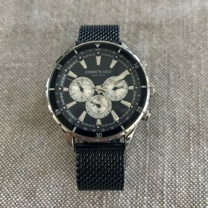 Men’s Blue Kenneth Cole Mesh Band Watch KC50840002